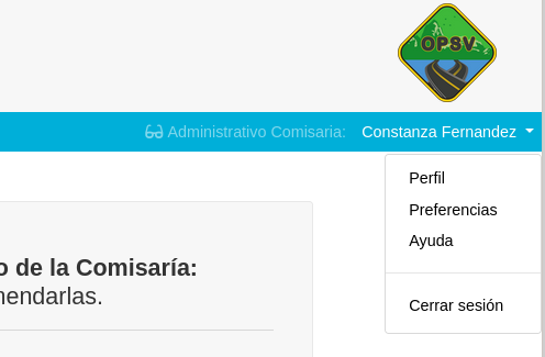[Acceso al perfil de usuario]