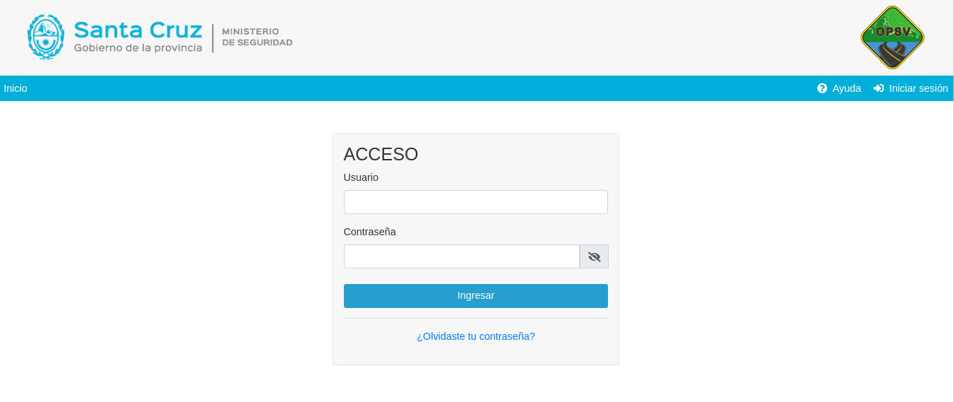 [Login de OPSV]